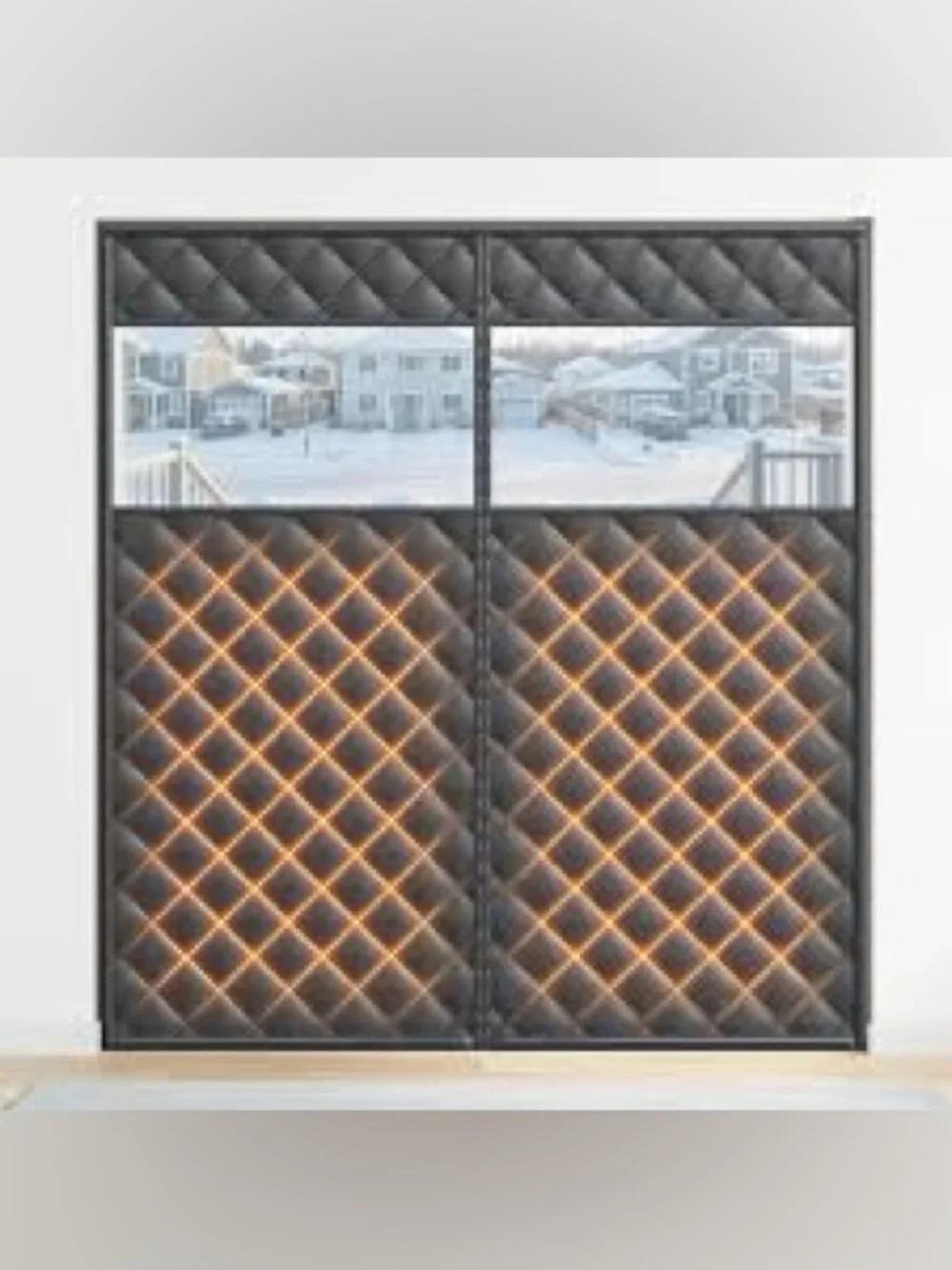 Fanfanwin 2 Set Window Insulation for Winter 63 x 39 Inch